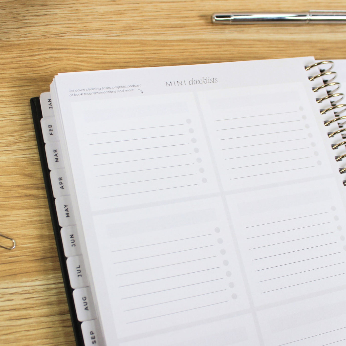 2026 Classic Planner - Black
