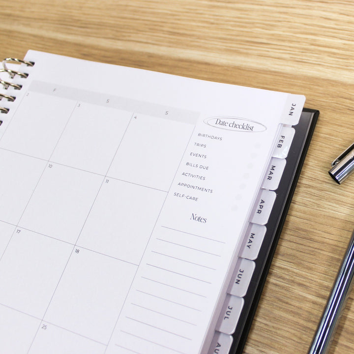 2026 Classic Planner - Black