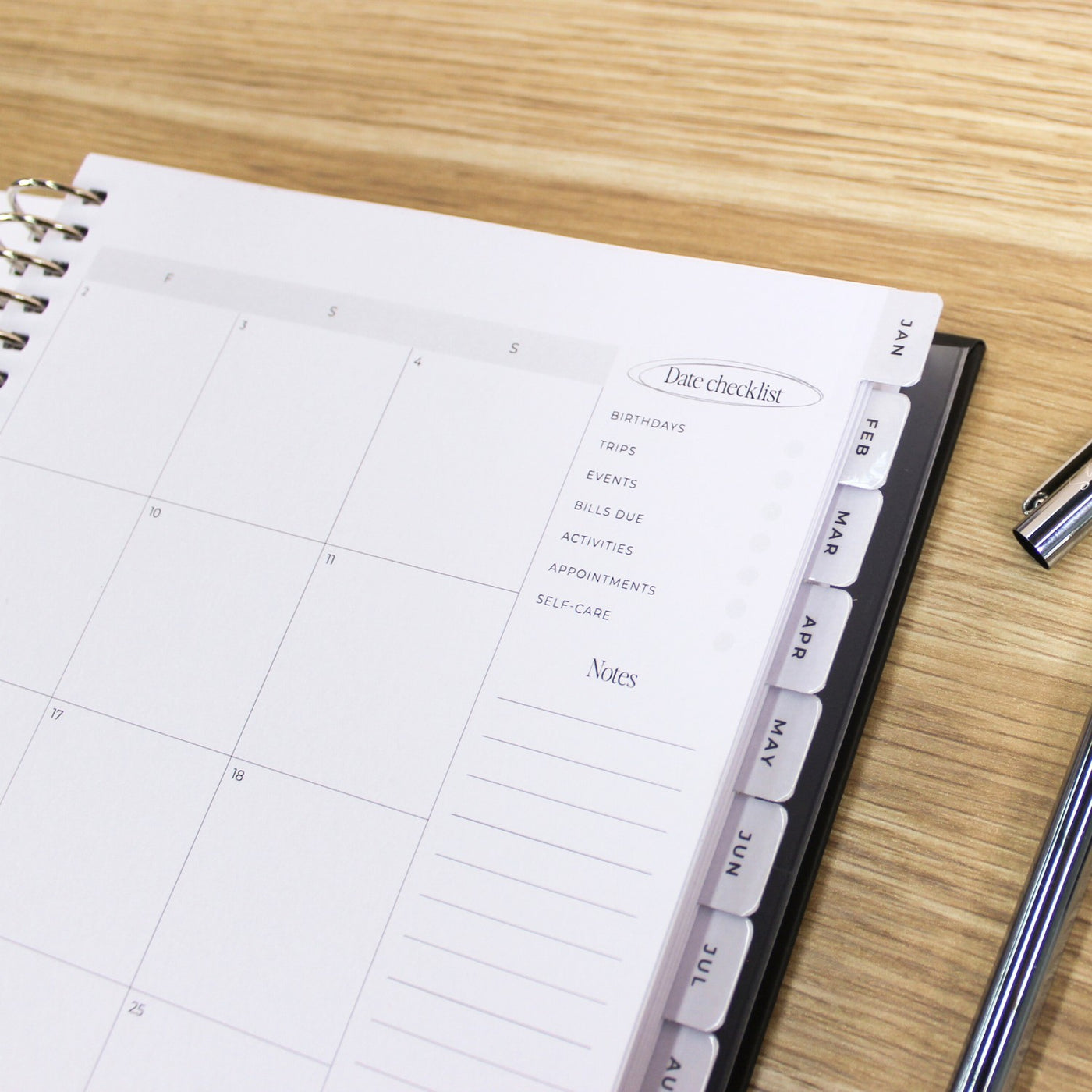 2026 Classic Planner - Black