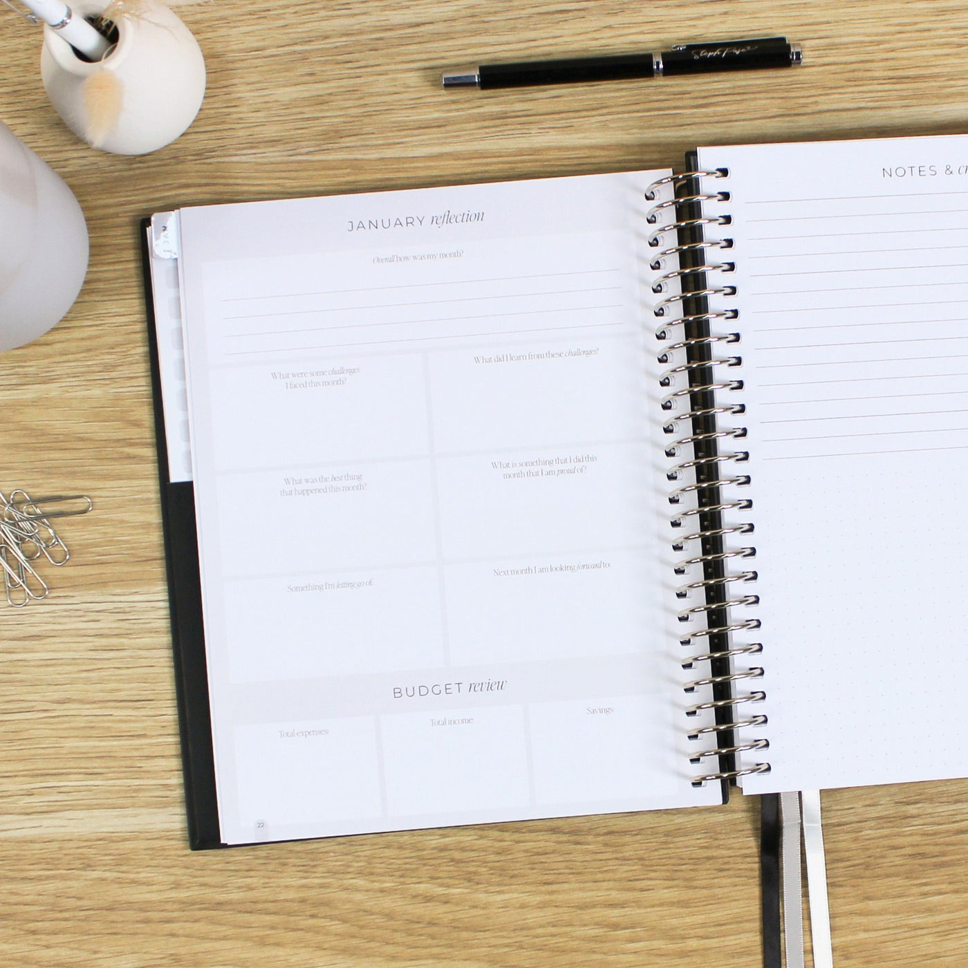 2026 Classic Planner - Black