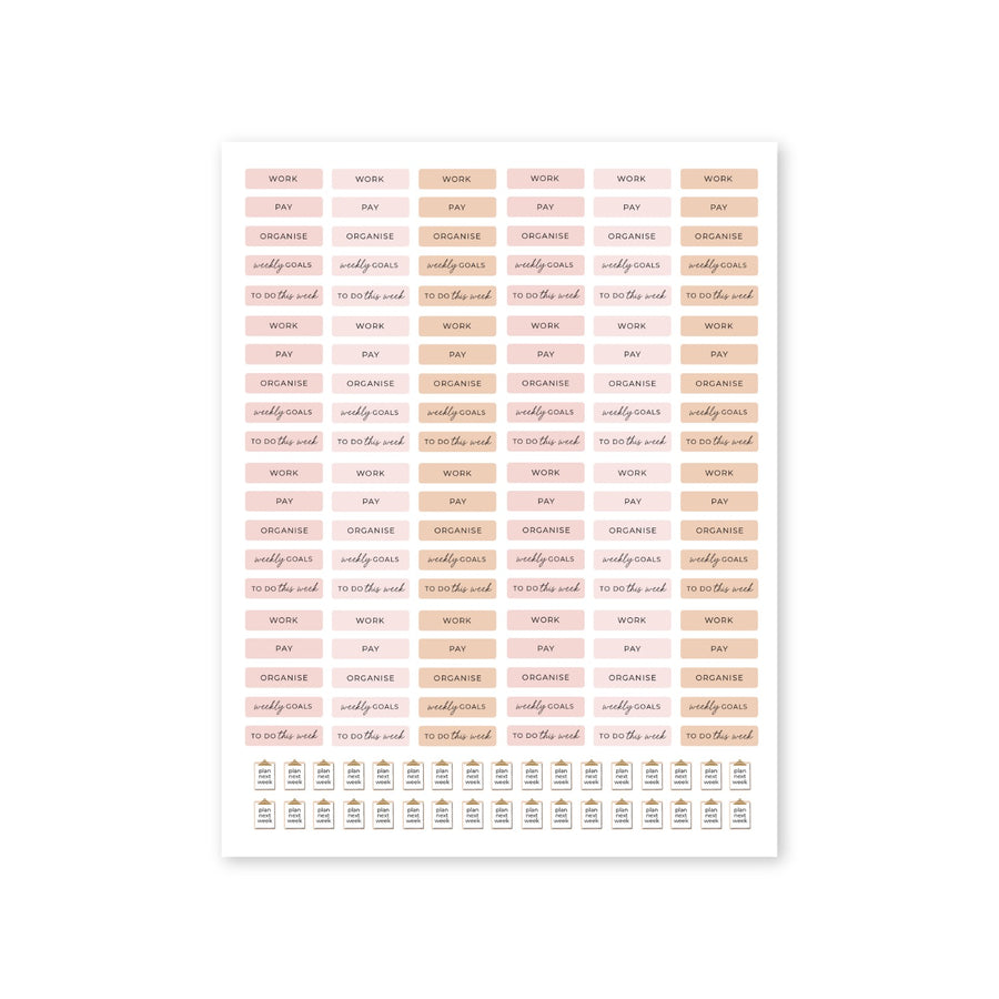 Everyday Sticker Pack | Planner Stickers | Reminders, Appointments ...