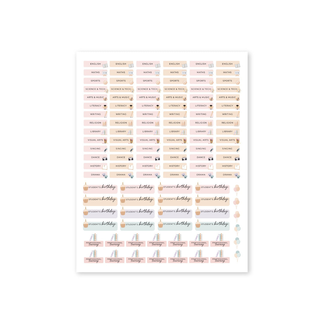 Teacher Sticker Pack