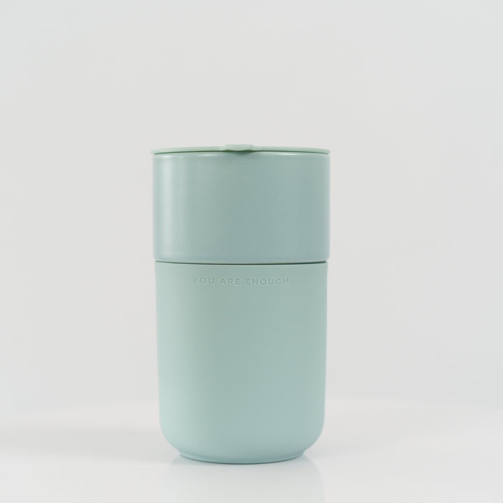 Inspirational Travel Mug - Duck Egg Blue