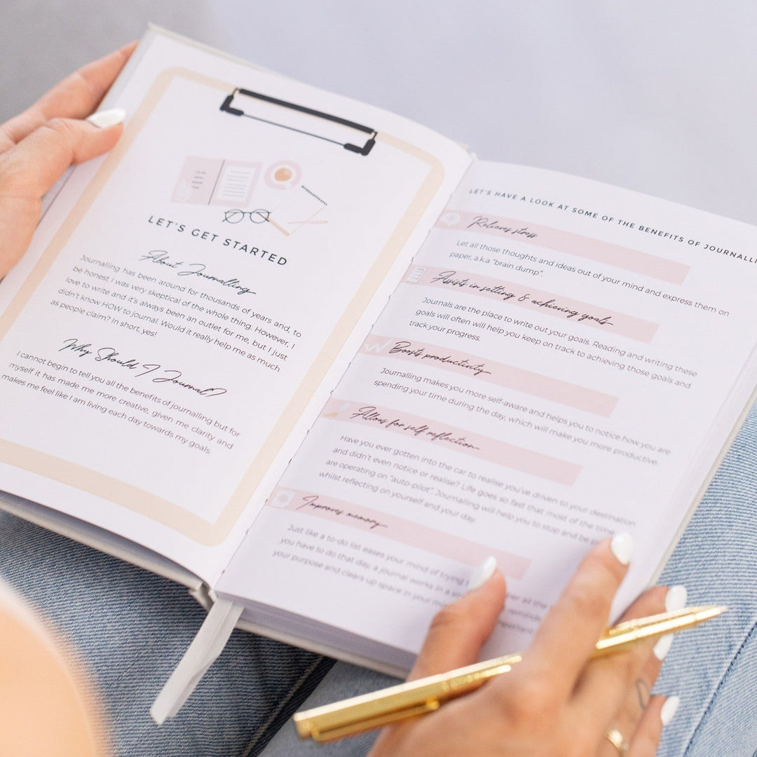 Feel Good Journal Prompt Cards – 36 Karten Für Dankbarkeit, Reflexion, Ziele & Träume