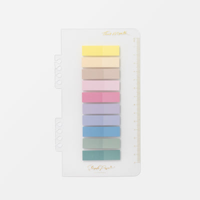 Snap-in 'This Month' Sticky Note Bookmark - Gold