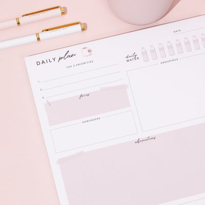 Teacher Daily Plan A4 Notepad