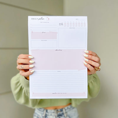 Teacher Daily Plan A4 Notepad