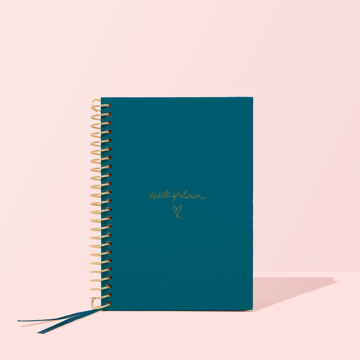 'Write it Down' A5 Notebook - Teal