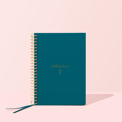 'Write it Down' A5 Notebook - Teal