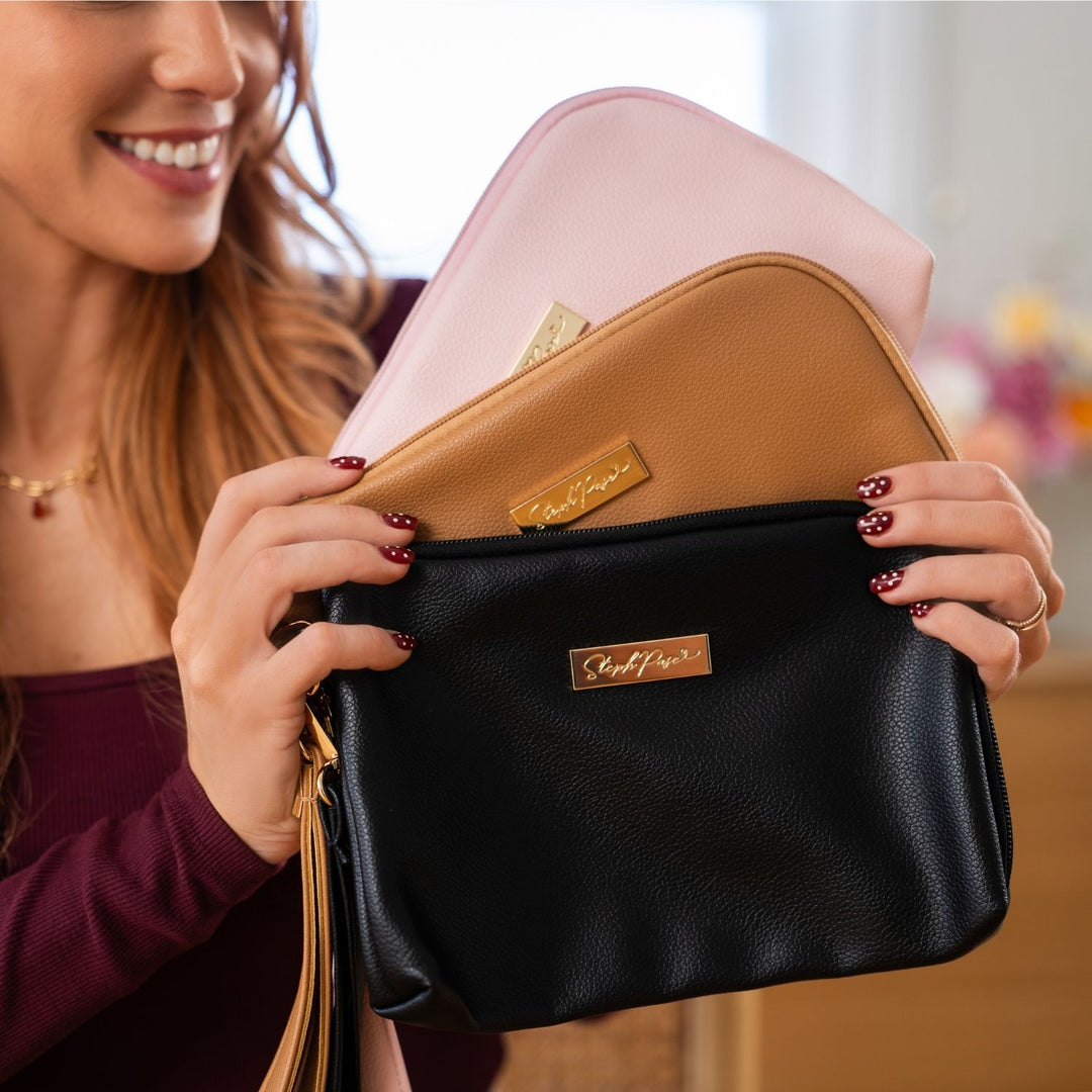 Tech &amp; Life Organiser Pouch - Tan