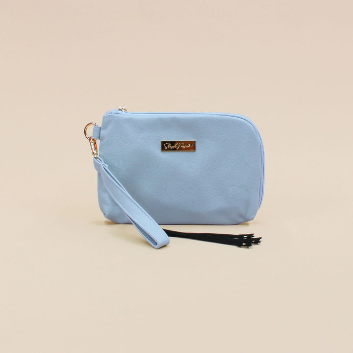 Tech &amp; Life Organiser Pouch - Periwinkle Blue