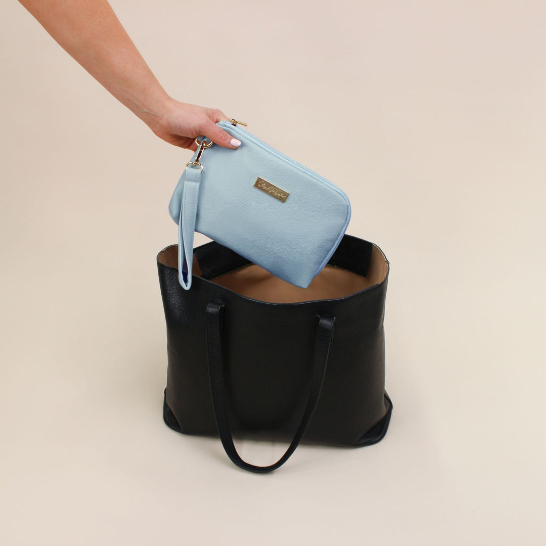 Tech &amp; Life Organiser Pouch - Periwinkle Blue