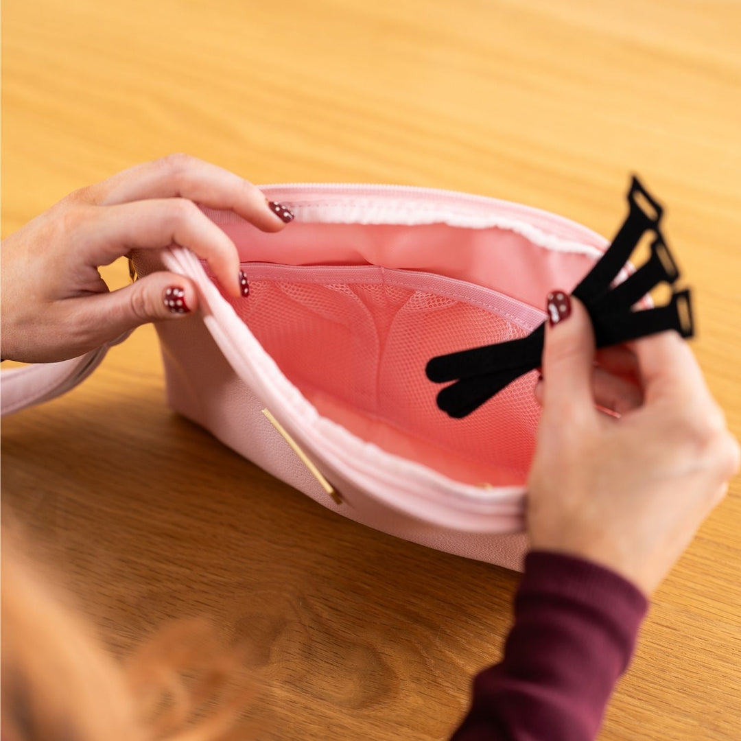 Tech &amp; Life Organiser Pouch - Blush