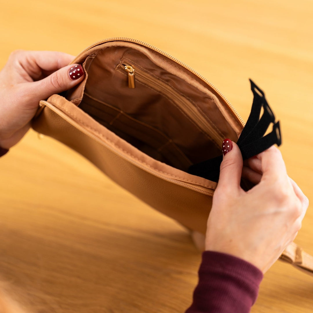 Tech &amp; Life Organiser Pouch - Tan
