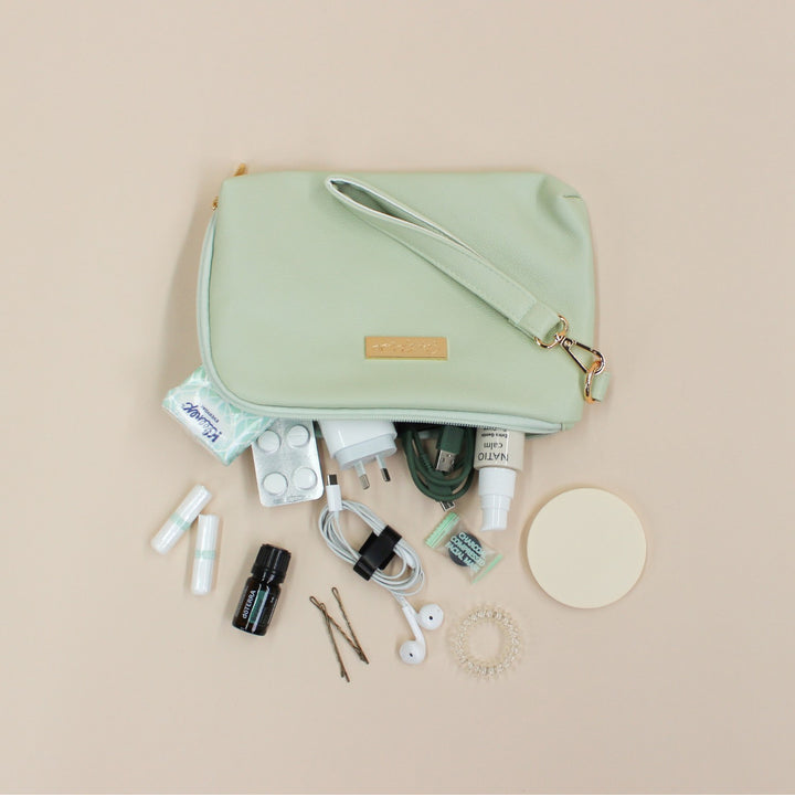 Tech &amp; Life Organiser Pouch - Sage
