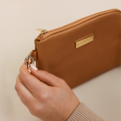 Tech Pouch - Multipurpose Organiser - Tan