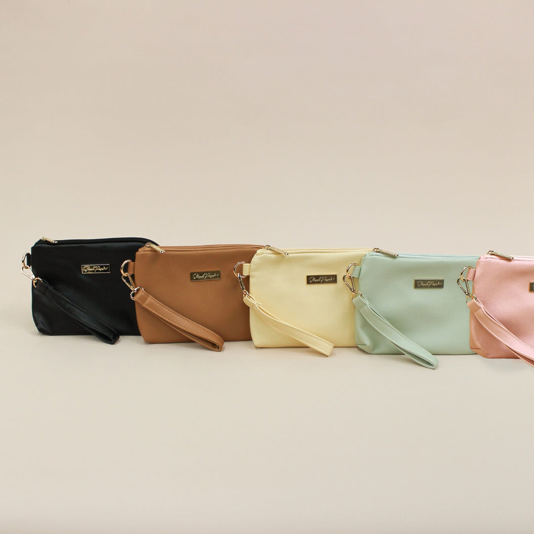 Tech &amp; Life Organiser Pouch - Butter Yellow