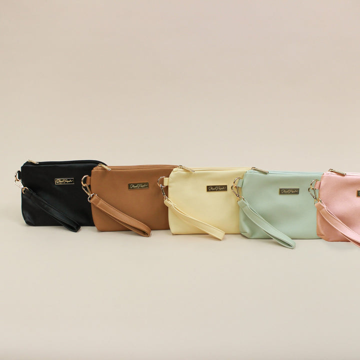 Tech &amp; Life Organiser Pouch - Butter Yellow