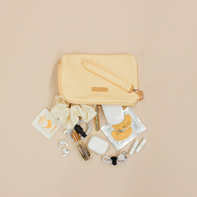 Tech Pouch - Multipurpose Organiser - Butter Yellow