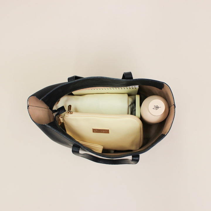 Tech &amp; Life Organiser Pouch - Butter Yellow