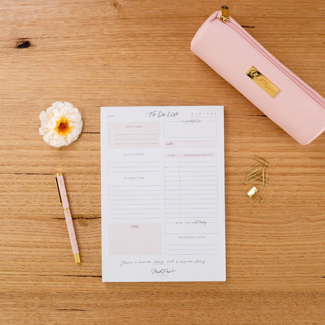 Daily To-Do List Planner Notepad