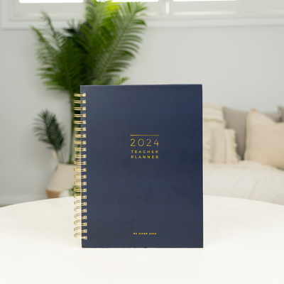 2024 Teacher Planner - Navy