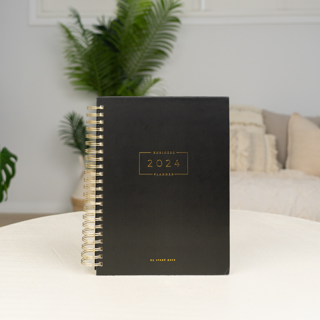 2024 Business Planner - Black