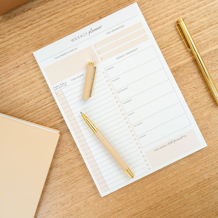 Weekly Task Planner Sticky-Notes