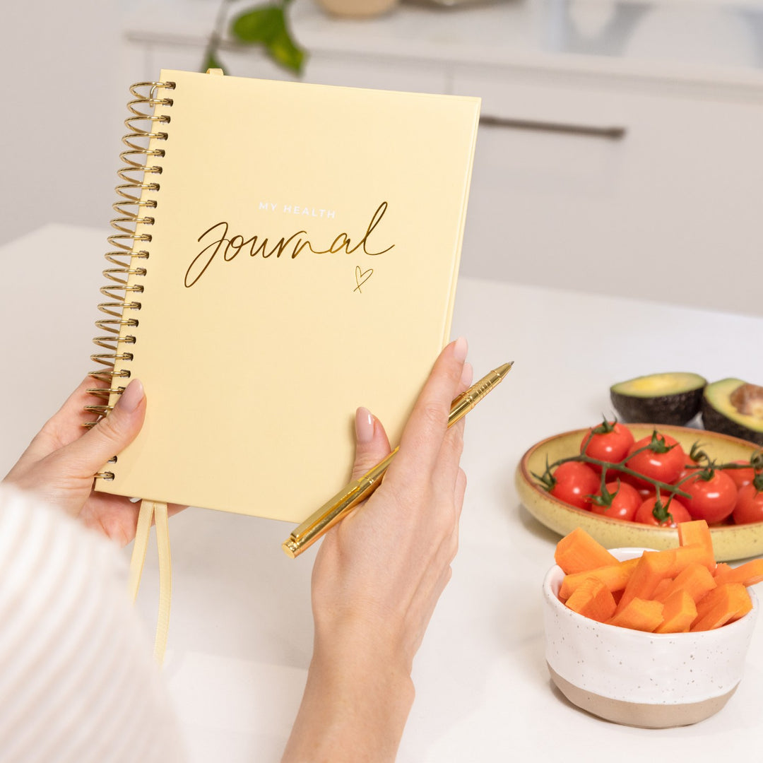 My Health Journal - Butter Yellow
