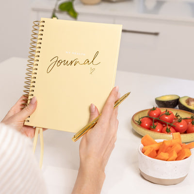 My Health Journal - Butter Yellow