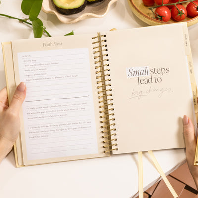 My Health Journal - Butter Yellow