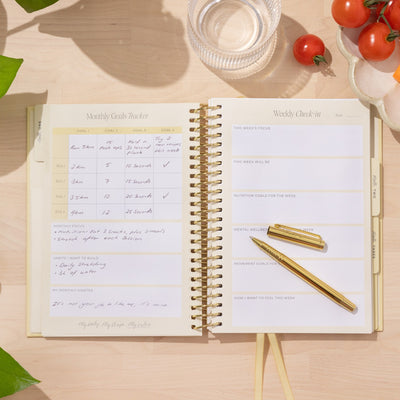 My Health Journal - Butter Yellow