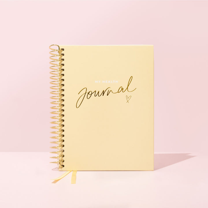My Health Journal - Butter Yellow