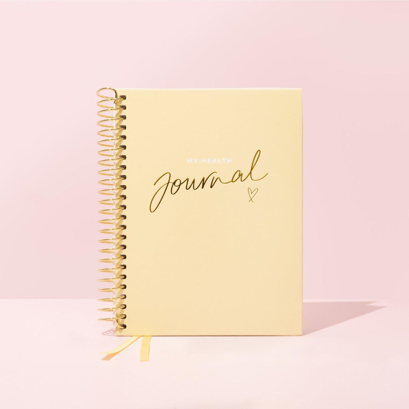 My Health Journal - Butter Yellow