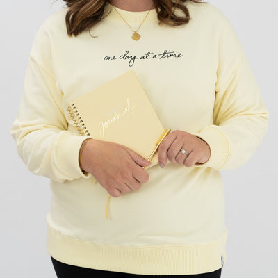 My Health Journal - Butter Yellow