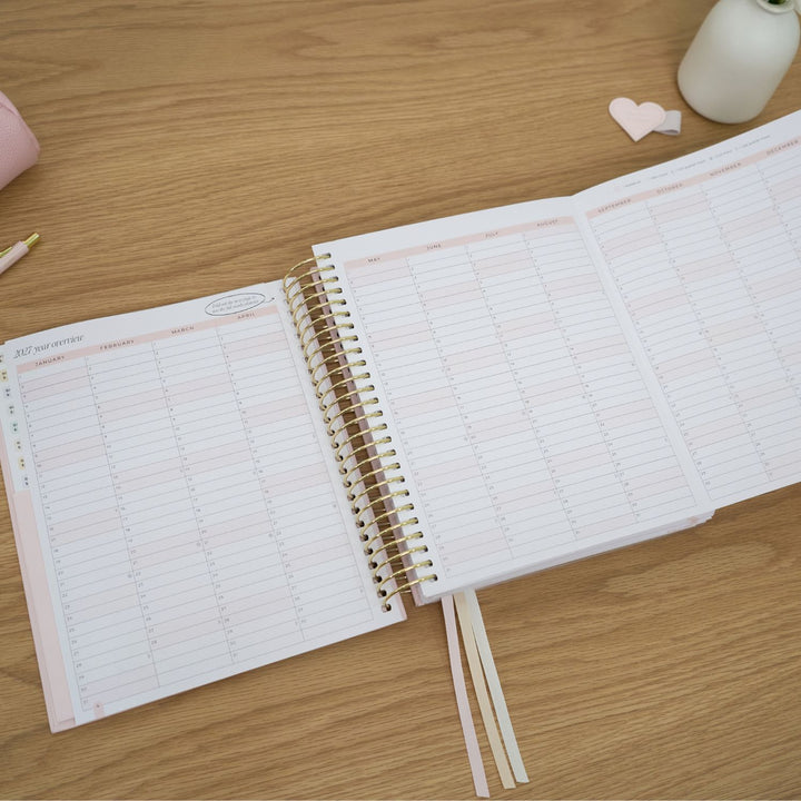 2027 Classic Weekly Planner - Blush