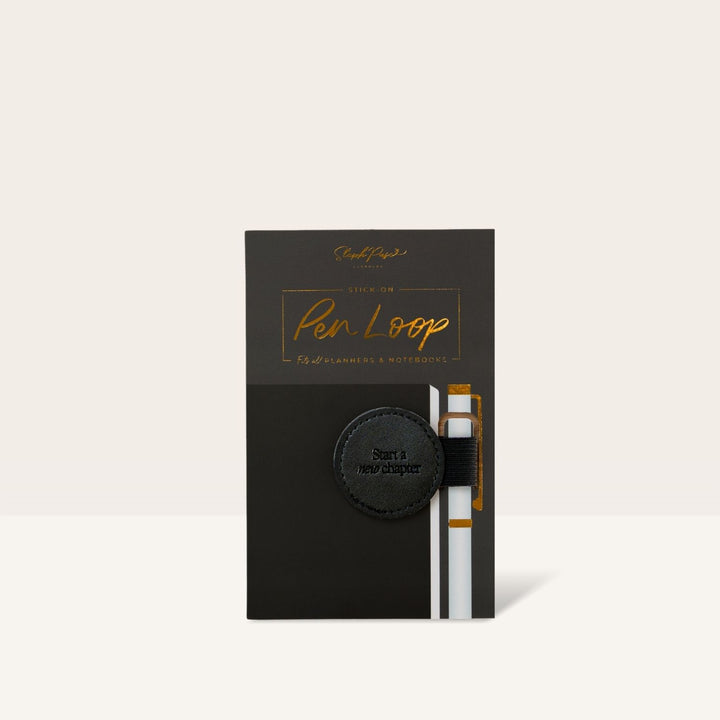 Stick-on Pen Loop - Black