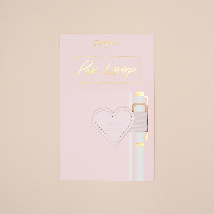 Stick-on Pen Loop - Blush