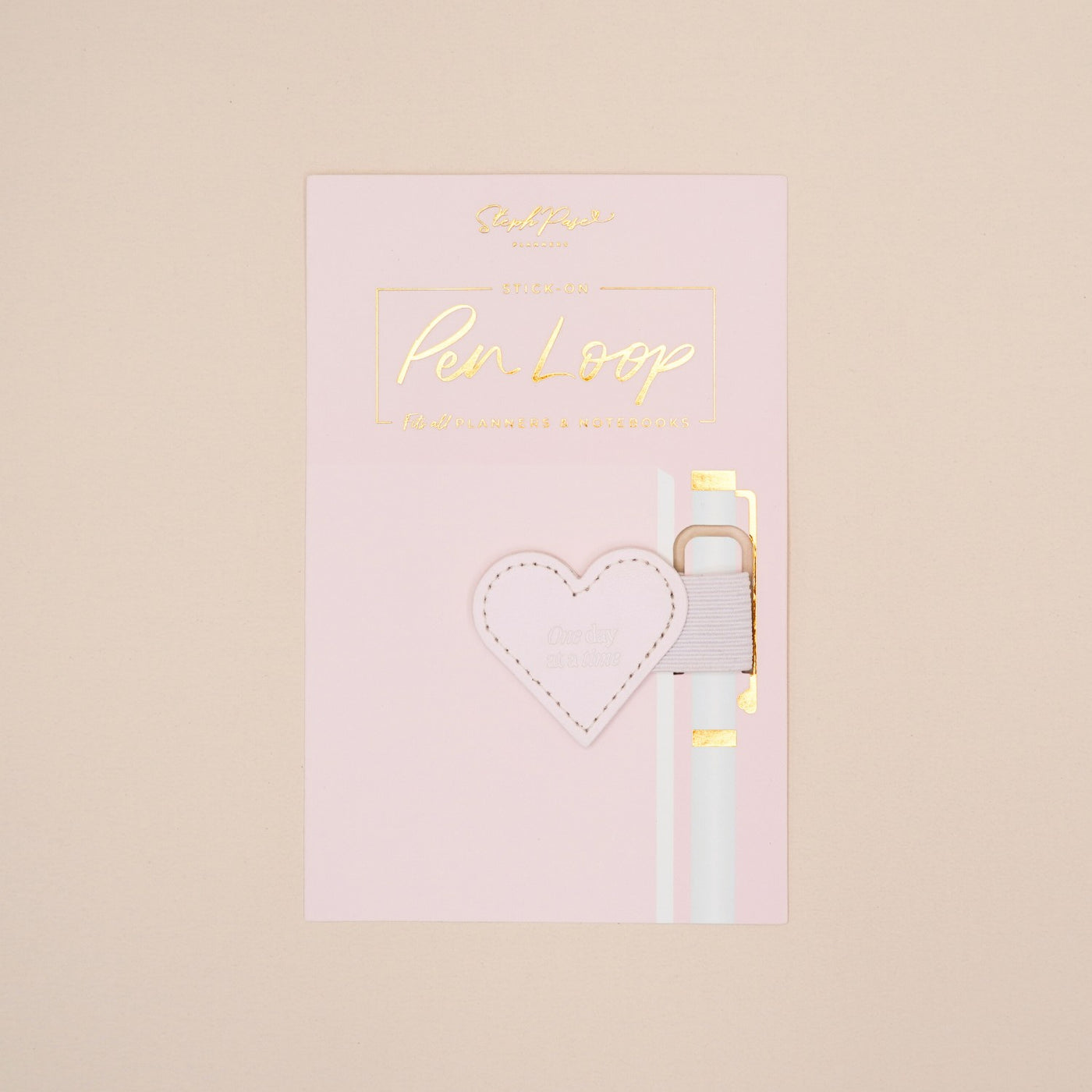 Stick-on Pen Loop - Blush