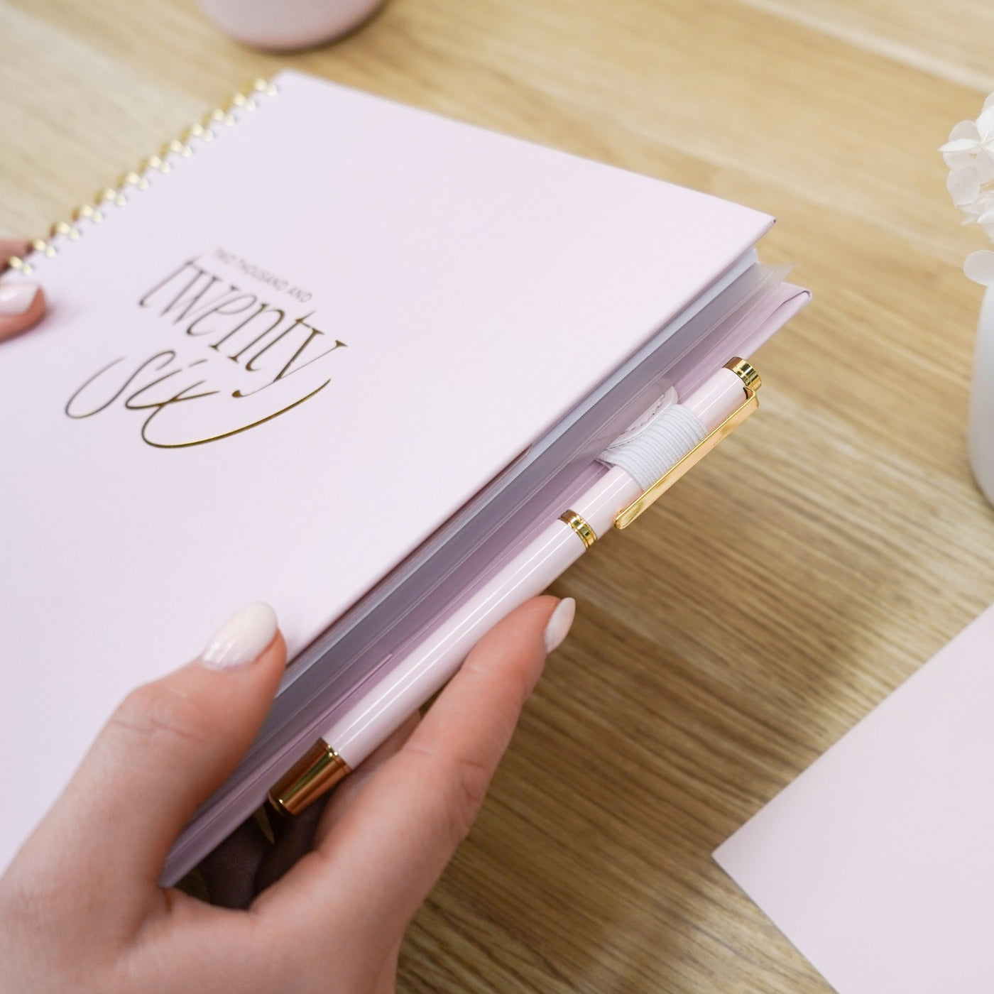 Stick-on Pen Loop - Blush