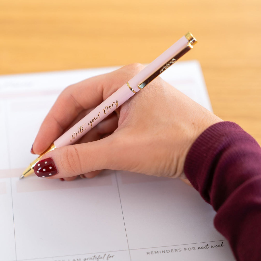 Positivity Pens - Blush + Periwinkle 2 Pack