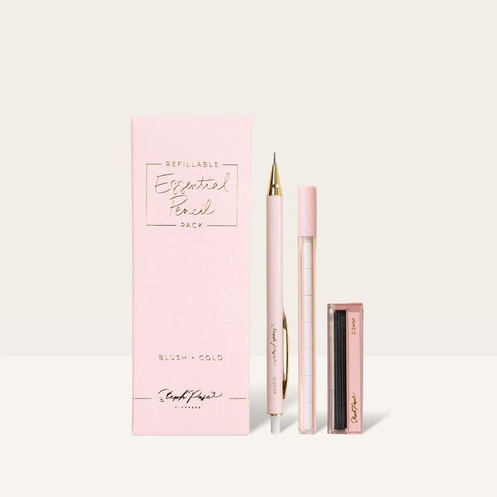 The Refillable Essential Pencil Set - Blush