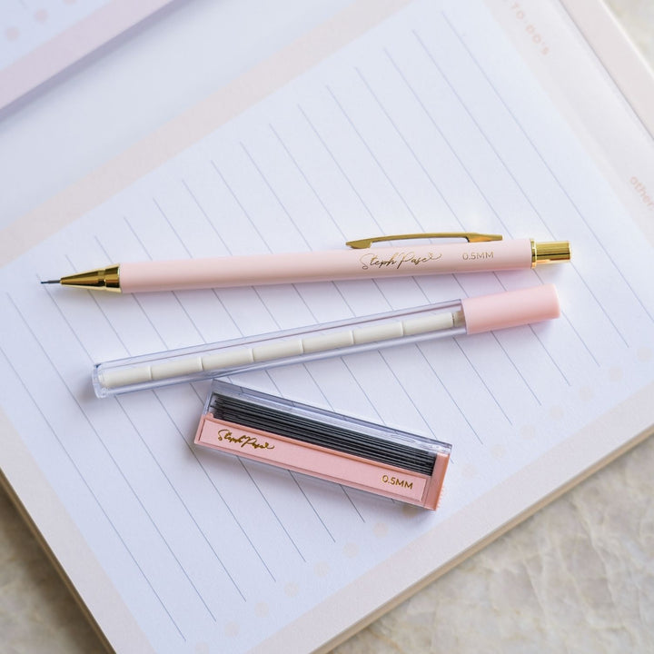 The Refillable Essential Pencil Set - Blush