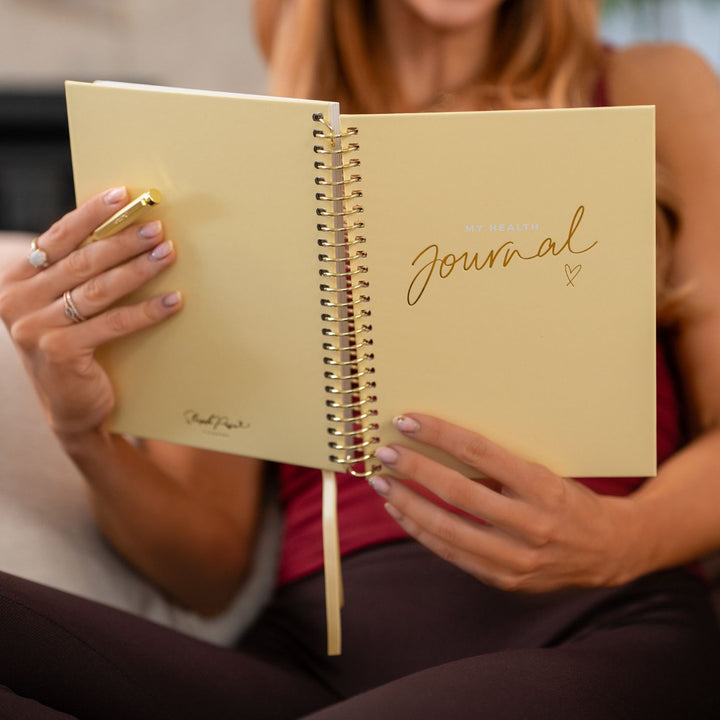 My Health Journal - Butter Yellow