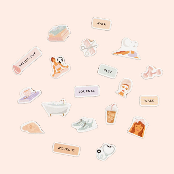 Self-Care Magnetic Icon Pack