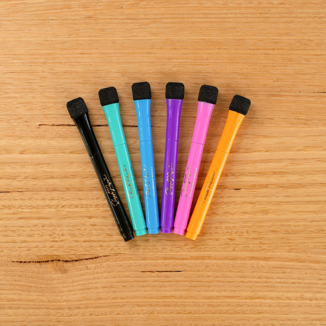 Magnetic Whiteboard Markers - Planning Pack