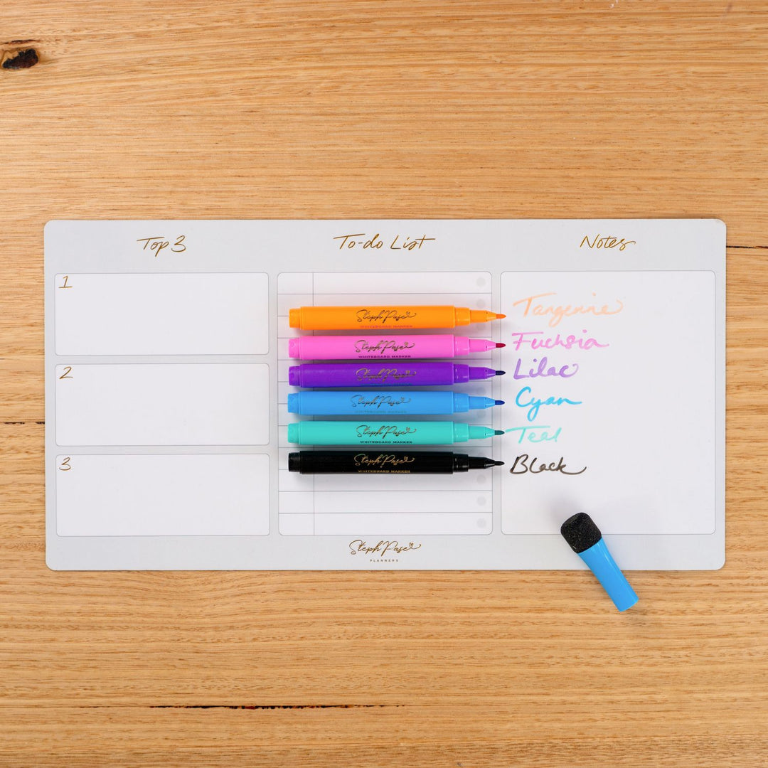 Magnetic Whiteboard Markers - Planning Pack