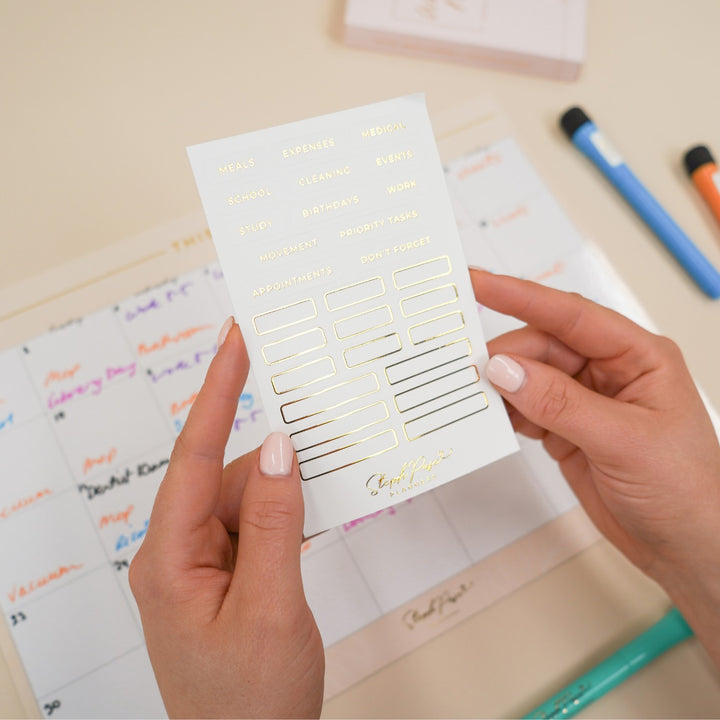 Magnetic Whiteboard Markers - Planning Pack