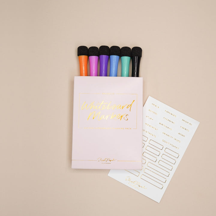 Magnetic Whiteboard Markers - Planning Pack