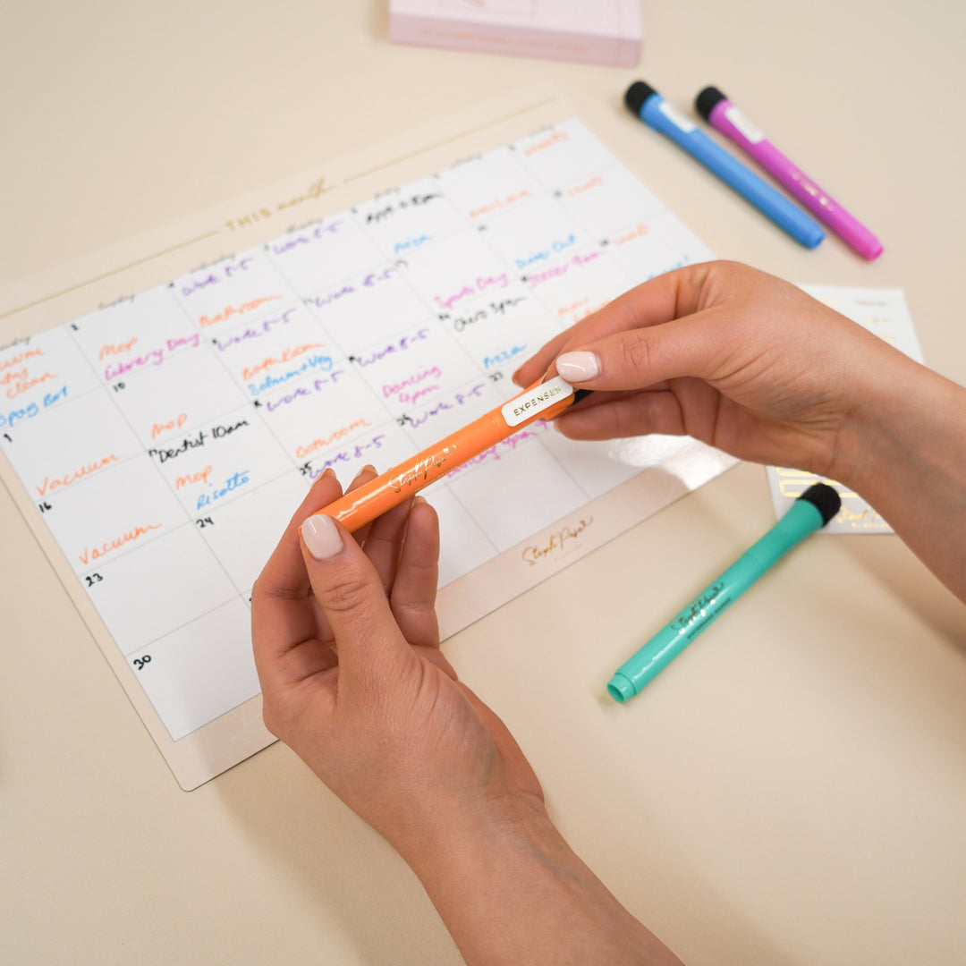 Magnetic Whiteboard Markers - Planning Pack